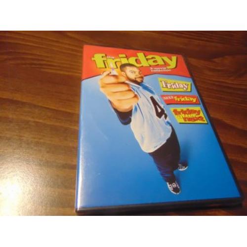 NEW-DVD SET-THE FRIDAY MOVIE COLLECTION-ICE CUBE-R-WARNER BROTHERS-COMEDY