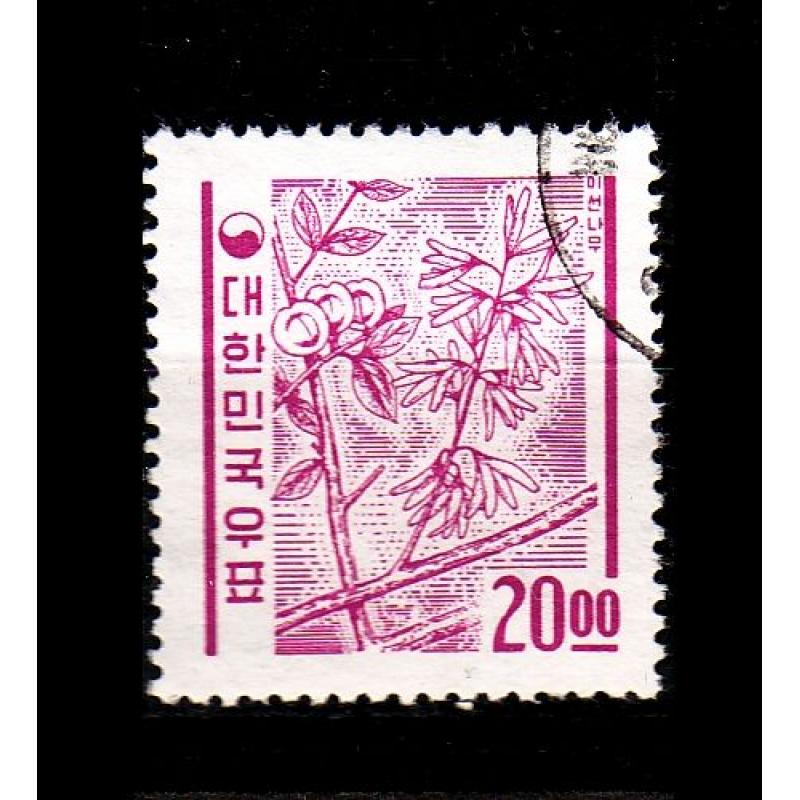 KOREA SÜD SOUTH [1963] MiNr 0389 ( O/used ) Pflanzen