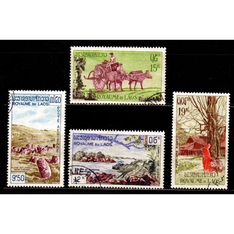 LAOS [1960] MiNr 0105-08 ( O/used )