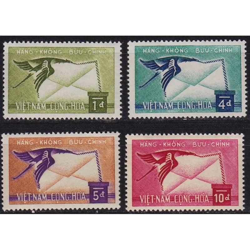 VIETNAM SÜD SOUTH [1960] MiNr 0223-26 ( */mh )