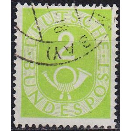 GERMANY BUND [1951] MiNr 0123 ( O/used )