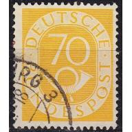 GERMANY BUND [1951] MiNr 0136 ( O/used )