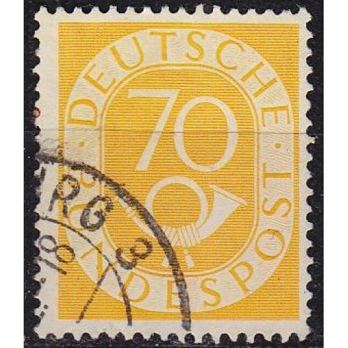 GERMANY BUND [1951] MiNr 0136 ( O/used )