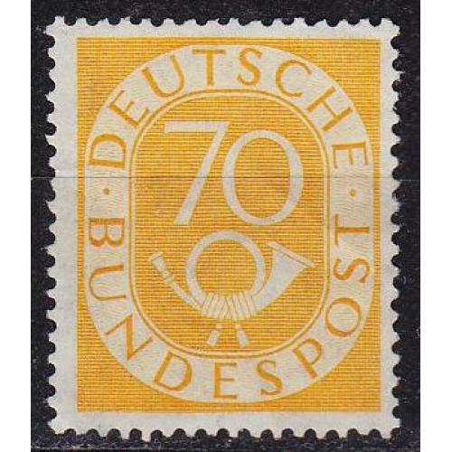 GERMANY BUND [1951] MiNr 0136 ( oG/no gum )