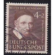 GERMANY BUND [1951] MiNr 0143 ( O/used )