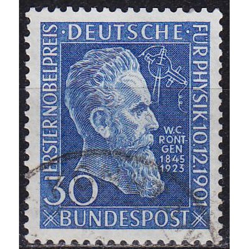 GERMANY BUND [1951] MiNr 0147 ( O/used )