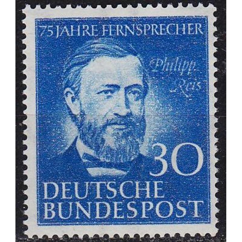 GERMANY BUND [1952] MiNr 0161 ( **/mnh )