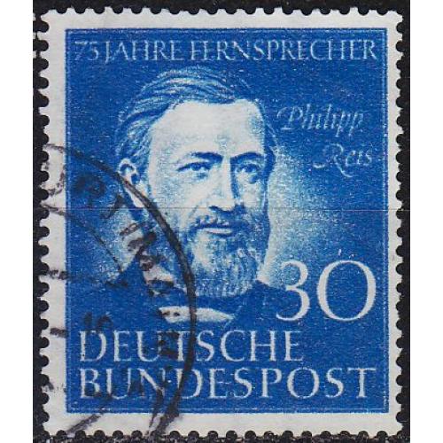 GERMANY BUND [1952] MiNr 0161 ( O/used )