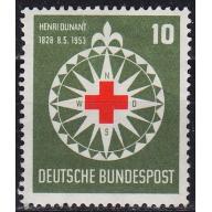 GERMANY BUND [1953] MiNr 0164 ( **/mnh ) Rotes Kreuz