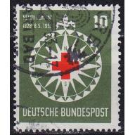 GERMANY BUND [1953] MiNr 0164 ( O/used ) Rotes Kreuz