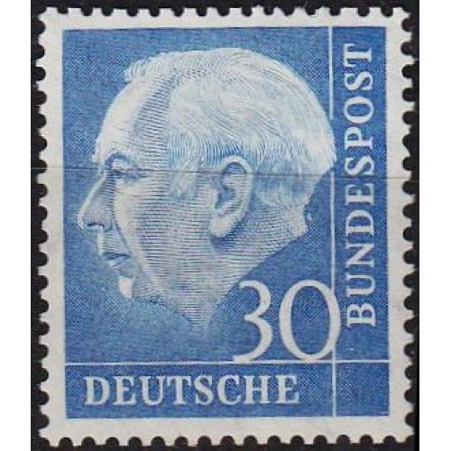 GERMANY BUND [1954] MiNr 0187 ( **/mnh )