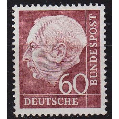 GERMANY BUND [1954] MiNr 0190 ( **/mnh )