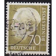 GERMANY BUND [1954] MiNr 0191 ( O/used )