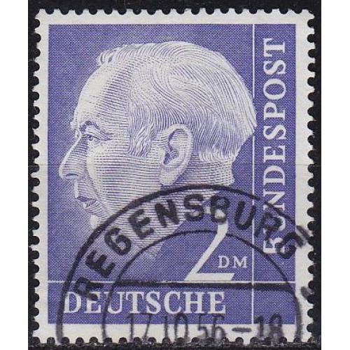 GERMANY BUND [1954] MiNr 0195 ( O/used )