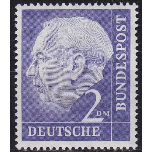 GERMANY BUND [1954] MiNr 0195 w ( **/mnh )