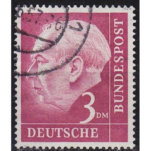 GERMANY BUND [1954] MiNr 0196 ( O/used )