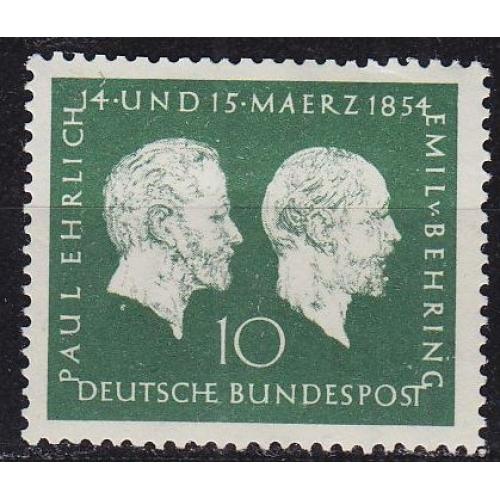 GERMANY BUND [1954] MiNr 0197 ( **/mnh )