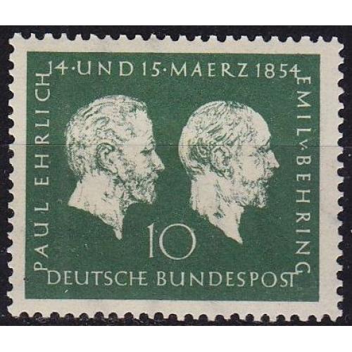 GERMANY BUND [1954] MiNr 0197 ( */mh )