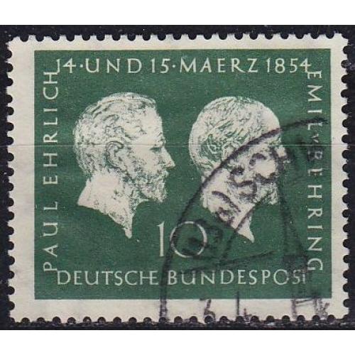 GERMANY BUND [1954] MiNr 0197 ( O/used )