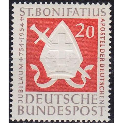 GERMANY BUND [1954] MiNr 0199 ( **/mnh )
