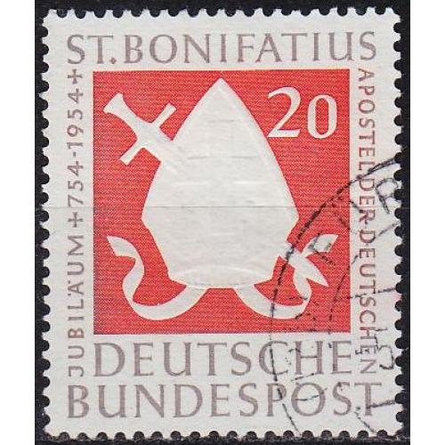 GERMANY BUND [1954] MiNr 0199 ( O/used )