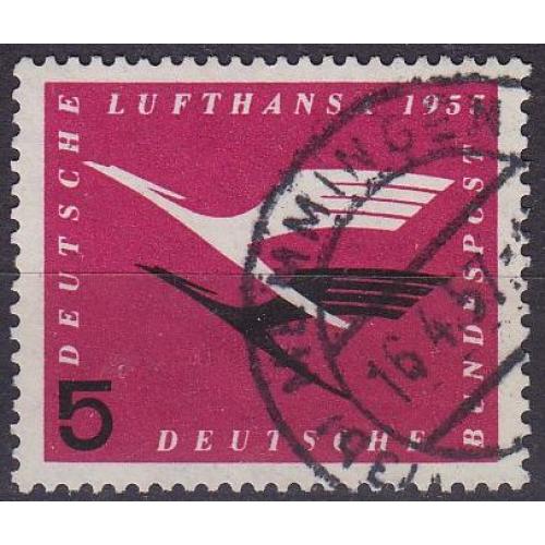 GERMANY BUND [1955] MiNr 0205 ( O/used ) Flugzeuge