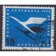 GERMANY BUND [1955] MiNr 0207 ( O/used ) Flugzeuge