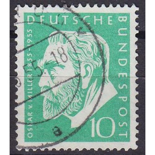 GERMANY BUND [1955] MiNr 0209 ( O/used )