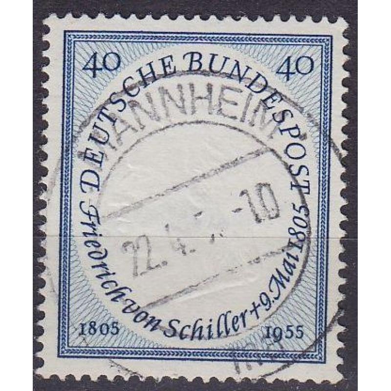 GERMANY BUND [1955] MiNr 0210 ( O/used )