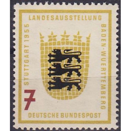 GERMANY BUND [1955] MiNr 0212 ( **/mnh )