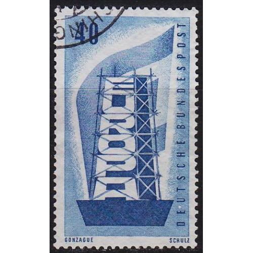 GERMANY BUND [1956] MiNr 0242 ( O/used ) CEPT