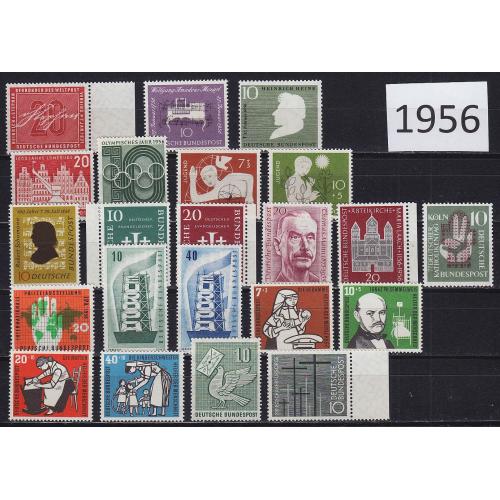 GERMANY BUND [1956] Jahrgang ( **/mnh )