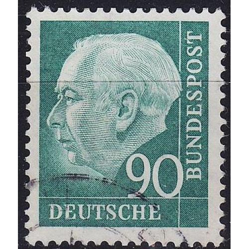 GERMANY BUND [1957] MiNr 0265 ( O/used )