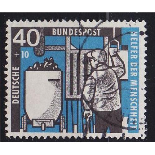 GERMANY BUND [1957] MiNr 0273 ( O/used )