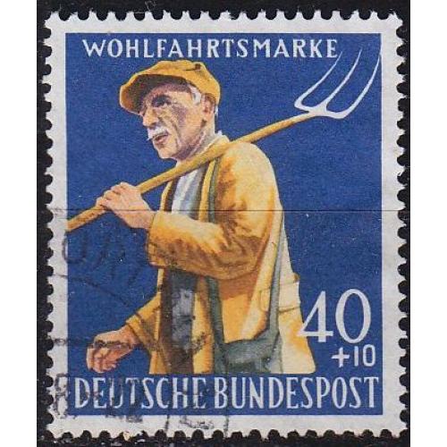 GERMANY BUND [1958] MiNr 0300 ( O/used )