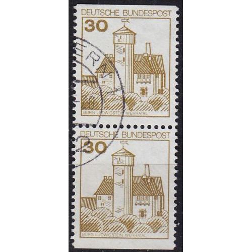GERMANY BUND [1977] MiNr 0914 CD ( O/used ) Bauwerke
