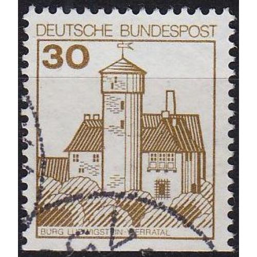 GERMANY BUND [1977] MiNr 0914 D ( O/used ) Bauwerke