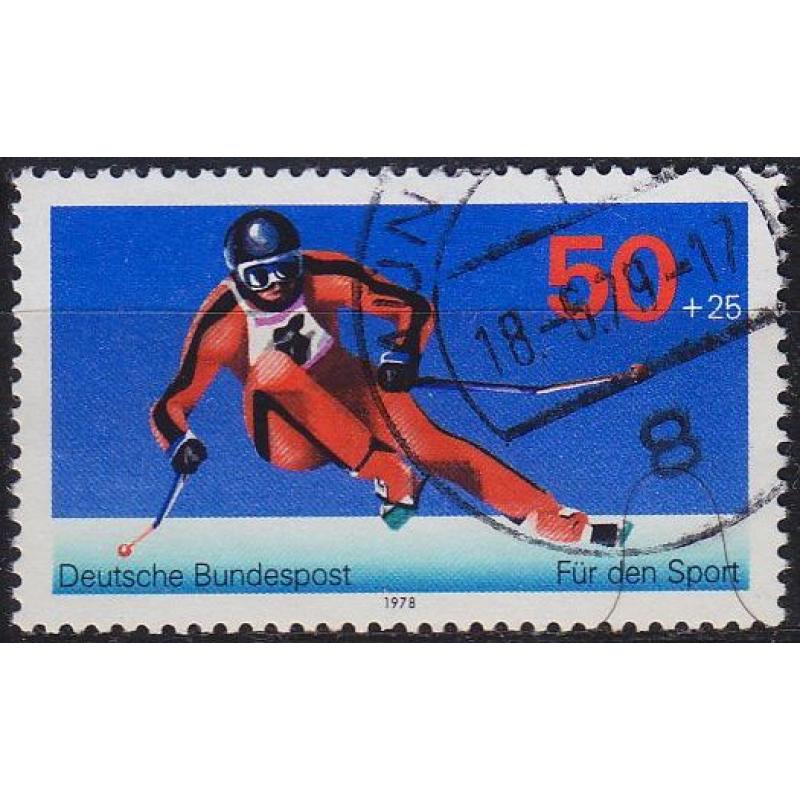 GERMANY BUND [1978] MiNr 0958 ( O/used ) Sport