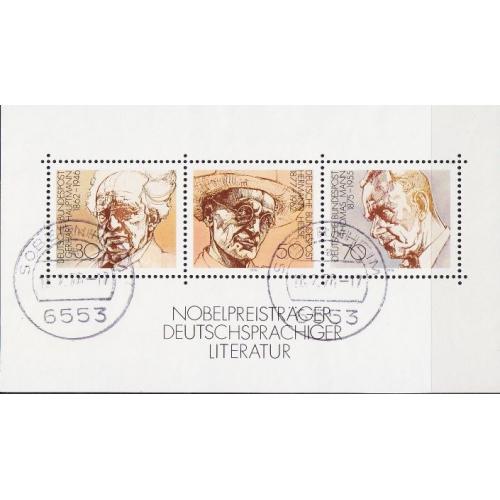 GERMANY BUND [1978] MiNr 0959-61 Block 16 ( O/used )