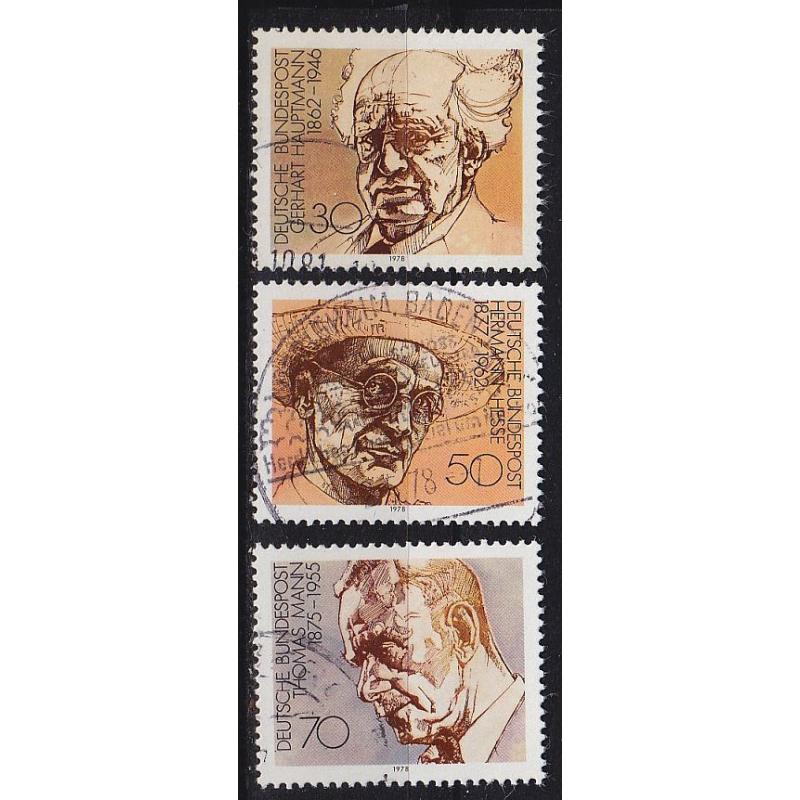 GERMANY BUND [1978] MiNr 0959-61 ( O/used )