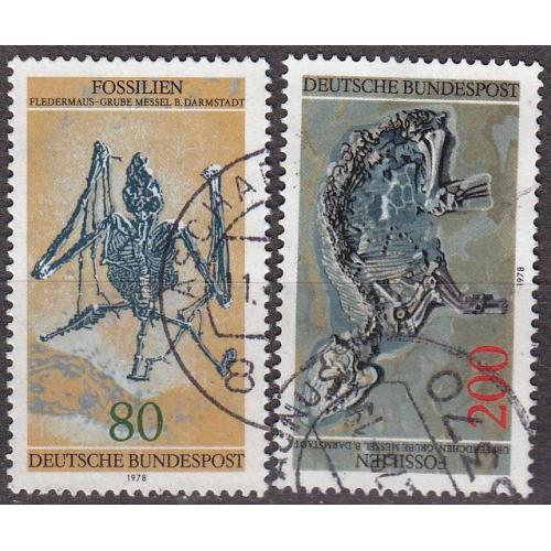 GERMANY BUND [1978] MiNr 0974-75 ( O/used )