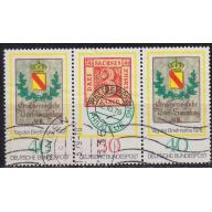 GERMANY BUND [1978] MiNr 0980+81 WZd2 ( O/used ) [01]