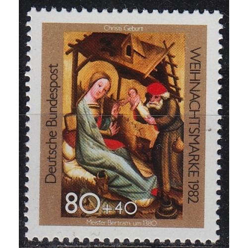 GERMANY BUND [1982] MiNr 1161 ( **/mnh ) Weihnachten