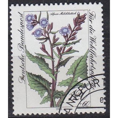 GERMANY BUND [1983] MiNr 1191 ( O/used ) Pflanzen