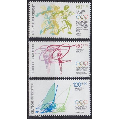 GERMANY BUND [1984] MiNr 1206-08 ( **/mnh ) Olympiade