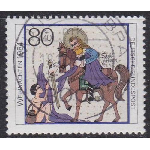 GERMANY BUND [1984] MiNr 1233 ( O/used ) Weihnachten