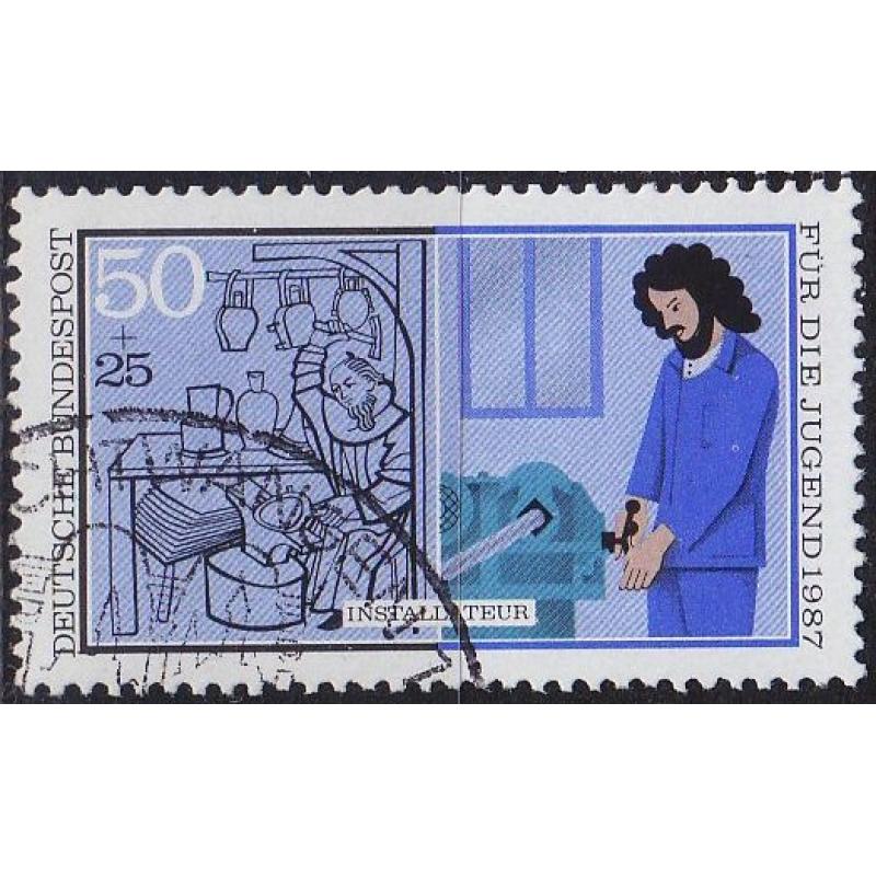 GERMANY BUND [1987] MiNr 1315 ( O/used ) Berufe