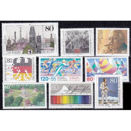 GERMANY BUND [1987] Jahr ex ( **/mnh ) [02] 1. Quartal