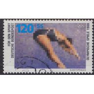 GERMANY BUND [1988] MiNr 1355 ( O/used ) Olympiade