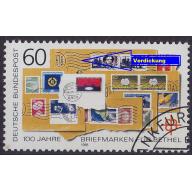 GERMANY BUND [1988] MiNr 1395 F3 IV ( O/used ) [02] Plattenfehler